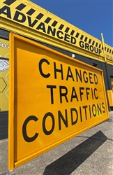 T1 23 Changed Traffic Conditions Ahead Wholesale Road Sign